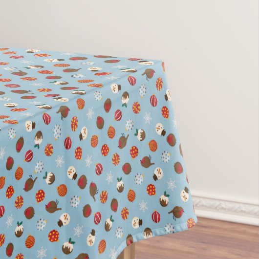 Ditzy Christmas Polkadots Tafelkleed (Voorbeeld)