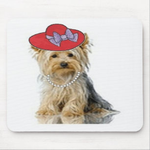 Ditzy Dogs~Original Mousepad~Yorkie Muismat