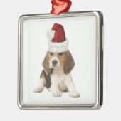 Ditzy Dogs~Original Ornament~Beagle~Kerstmis Metalen Ornament (Links)