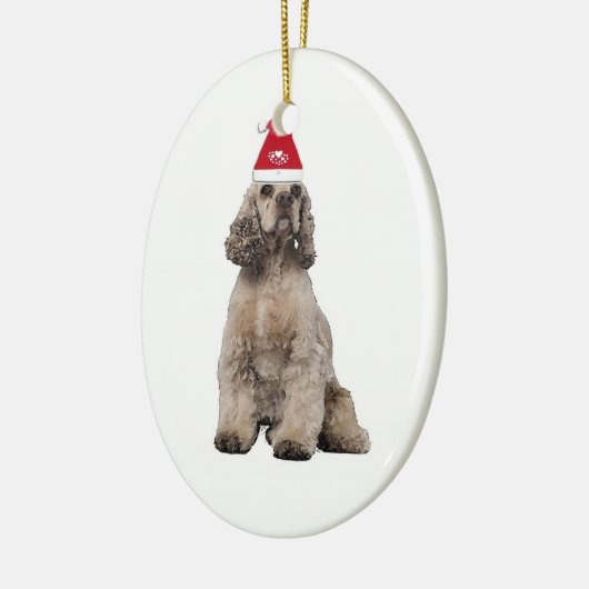 Ditzy Dogs~Original Ornament~Cocker Spaniel Keramisch Ornament (Links)