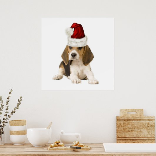 Ditzy Dogs~Original Poster~Beagle~Kerstmis Poster (Keuken)