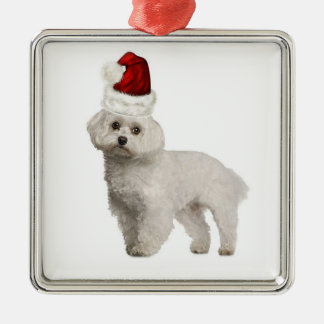 Ditzy Dogs~Origineel Ornament~Kerstmis~Maltees Metalen Ornament