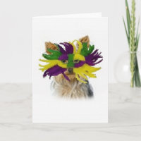 Ditzy Dogs~Originele briefkaart~Yorkie