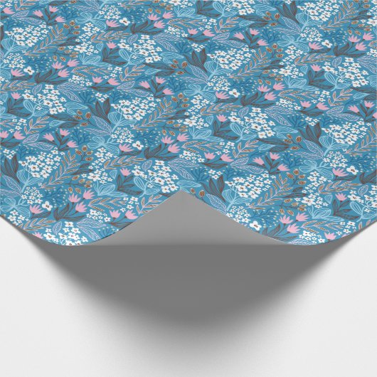 Ditzy Floral:  lentedesign. Cadeaupapier (Hoek)