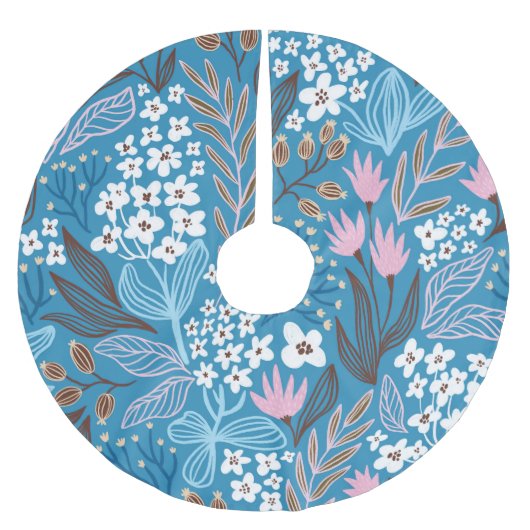 Ditzy Floral: lentedesign. Kerstboom Rok (Voorkant)