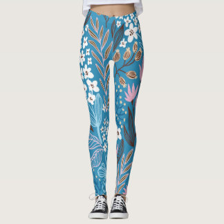 Ditzy Floral:  lentedesign. Leggings