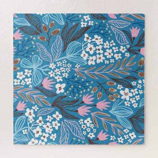 Ditzy Floral:  lentedesign. Legpuzzel (Horizontaal)