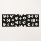 Ditzy Skulls Yoga Mat (Voorkant (horizontaal))