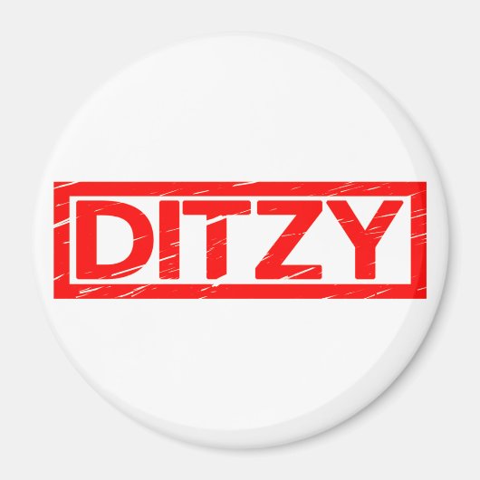 Ditzy Stamp Magneet (Voorkant)