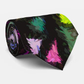 Ditzy Triangles Stropdas (Opgerold)