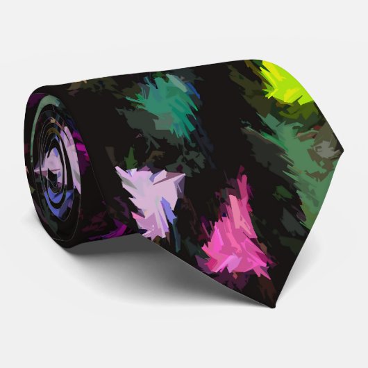 Ditzy Triangles Stropdas (Opgerold)