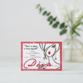 DIVA 2022 Agenda-Visitekaartjes Visitekaartje (Staand voorkant)