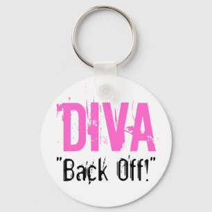 DIVA - "Achteruit!" Sleutelhanger