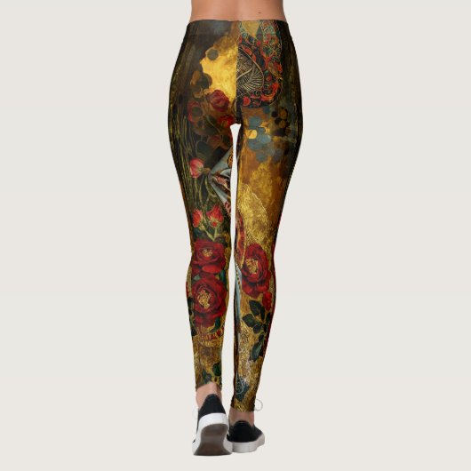 Diva art leggings (Achterkant)