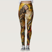 Diva art leggings (Voorkant)