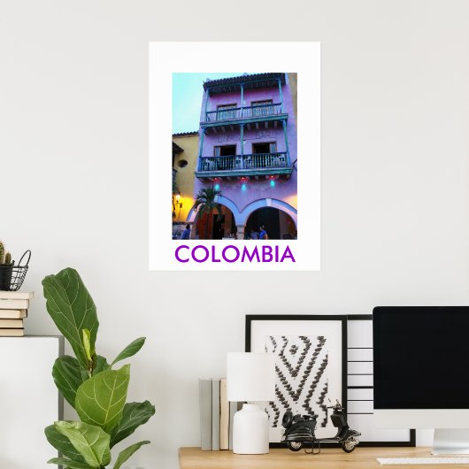 DIVA BAR, CARTAGENA POSTER (Thuiskantoor)