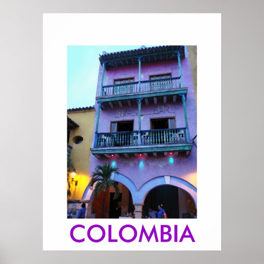 DIVA BAR, CARTAGENA POSTER (Voorkant)