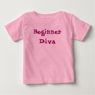Diva Beginner Lief Sassy Meisjesachtige Quote