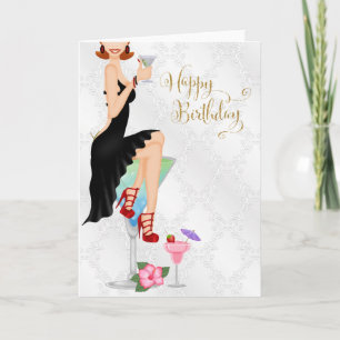 Diva Birthday Card Kaart