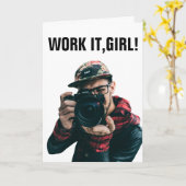 DIVA BIRTHDAY-KAARTEN VOOR VRIEND, FUNCTIE KAART (Gele Bloem)