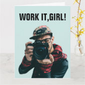 DIVA BIRTHDAY-KAARTEN VOOR VRIEND, OVERZICHT VAN D KAART (Gele Bloem)