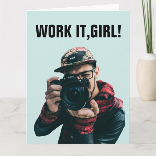 DIVA BIRTHDAY-KAARTEN VOOR VRIEND, OVERZICHT VAN D KAART (Voorkant)