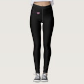Diva Black Leggings (Voorkant)