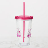 Diva Bling Acryl Drinkbeker (Rechts)