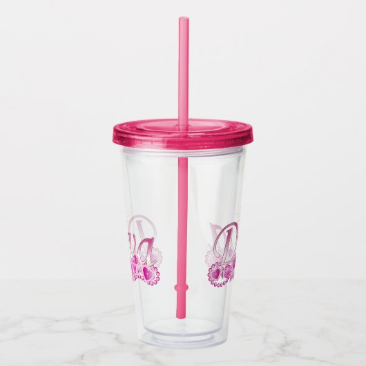 Diva Bling Acryl Drinkbeker (Rechts)