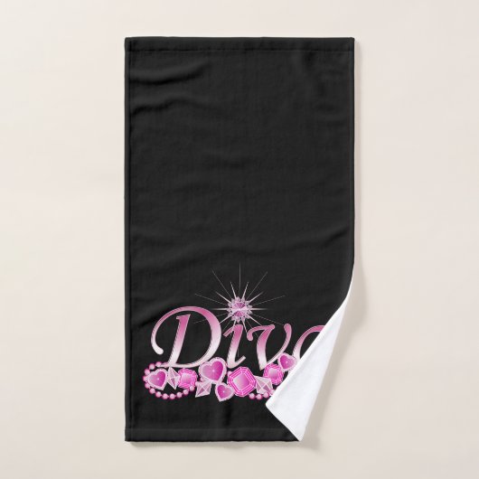 Diva Bling Bad Handdoek (Handdoek)