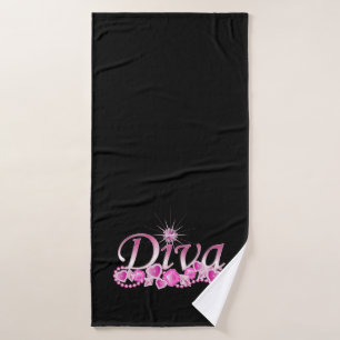 Diva Bling Bad Handdoek