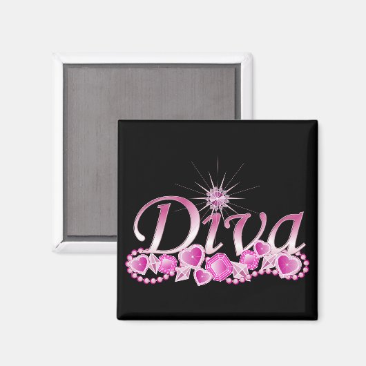 Diva Bling Magneet (Voorkant / Achterkant)