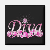 Diva Bling Magneet (Voorkant)