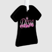 Diva Bling Ornament (voorkant)