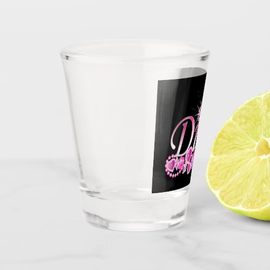 Diva Bling Shot Glas (Links)