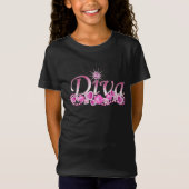 Diva Bling T-shirt (Voorkant)