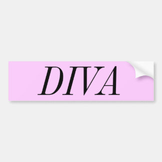 DIVA BUMPERSTICKER