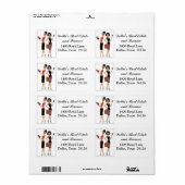 Diva Business Adresetiketten Etiket (Full Sheet)