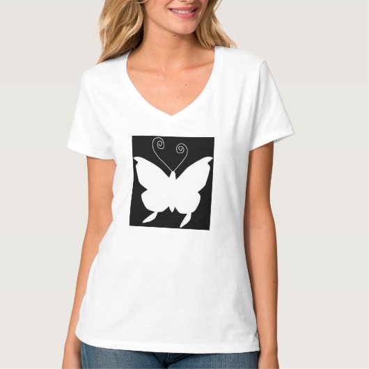 Diva Butterfly T-Shirt (Voorkant)