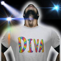 DIVA Campy Fabulous LGBTQ Gay Pride Rainbow-kleure