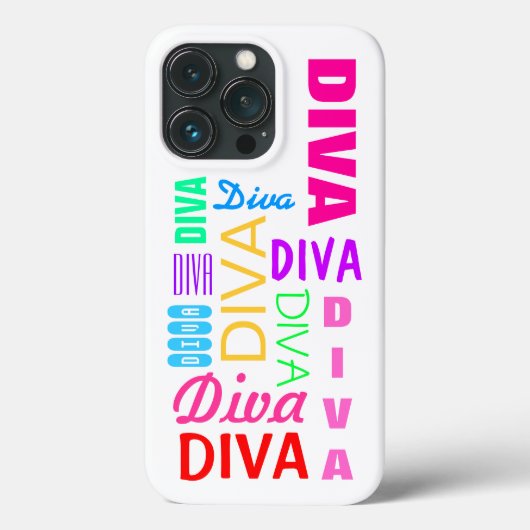 "DIVA" Case-Mate iPhone CASE (Achterkant)