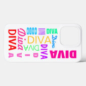 "DIVA" Case-Mate iPhone CASE (Achterkant (horizontaal))