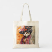 Diva Cat Tote Bag (Achterkant)