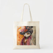 Diva Cat Tote Bag (Voorkant)