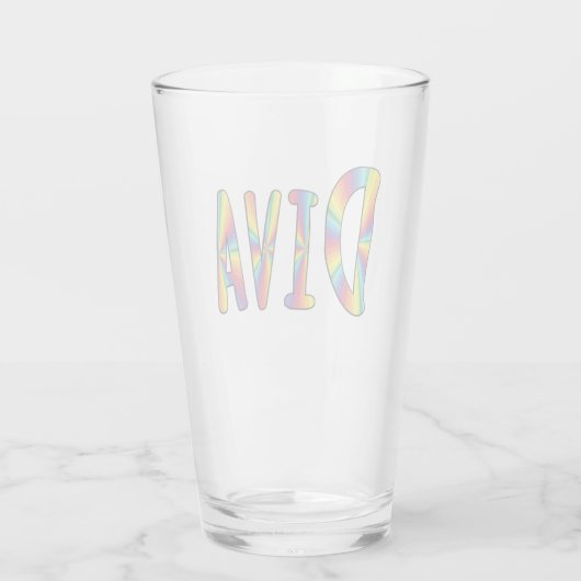 DIVA Colorful Fabulous Campy Glas (Achterkant)