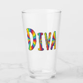 DIVA Colorful Fabulous Campy Glas (Voorkant)
