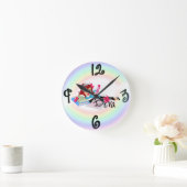 Diva - Custom Square Wall Clock Ronde Klok (Huis)