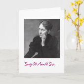 Diva de Humoristische 40ste Kaart van de (Gele Bloem)