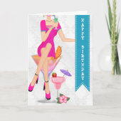 Diva de Kaart van de Verjaardag (Voorkant)