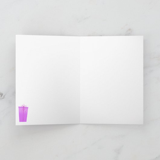 Diva de Kaart van de Verjaardag (Binnen)